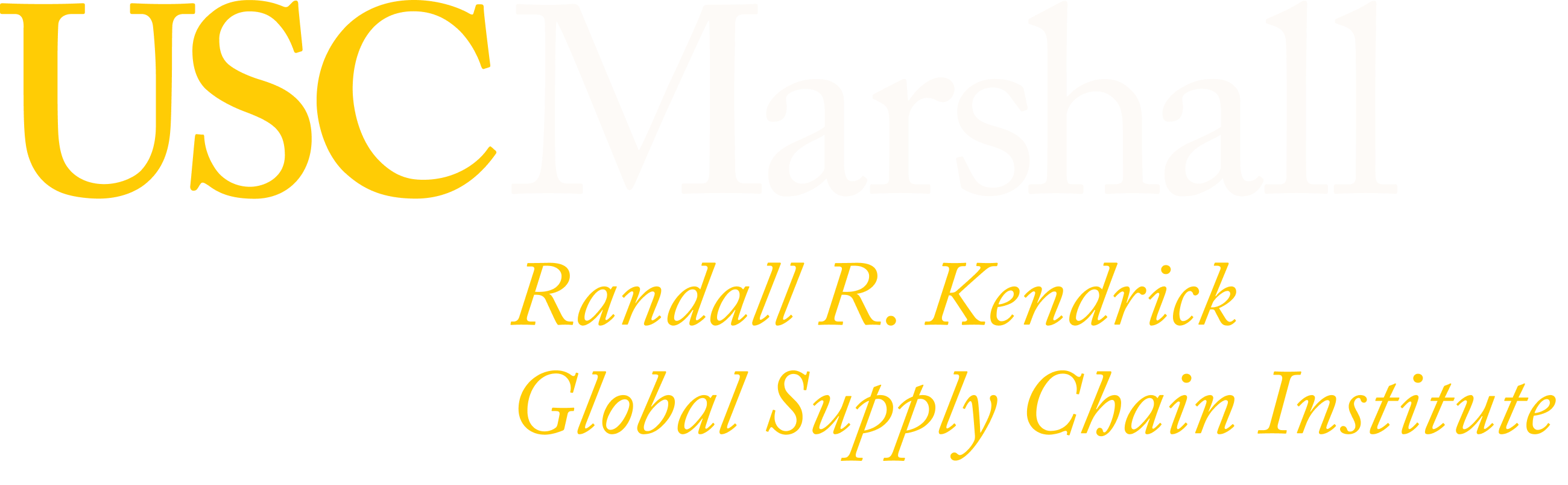 USC Global Supply Chain Management Institute LAX Resumes Cargo Project